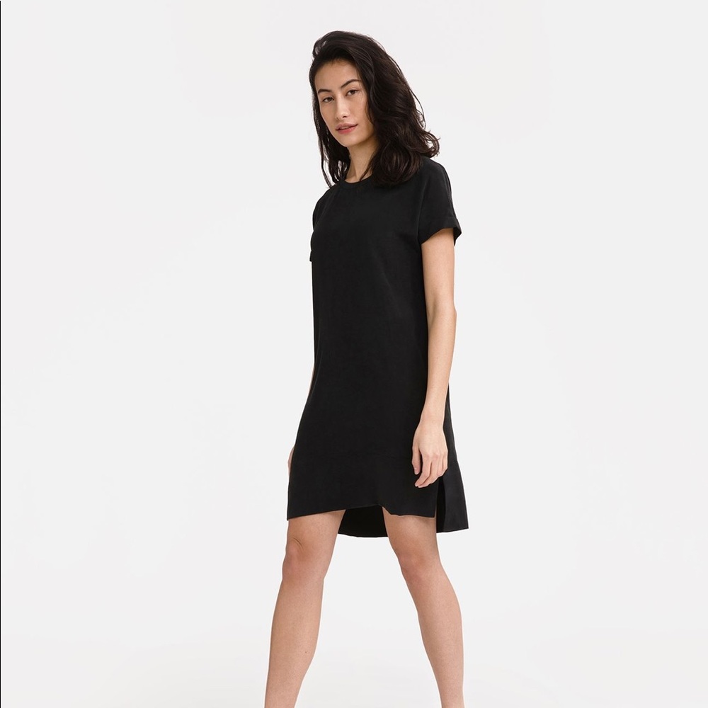 Grana Washed Silk T-shirt Dress